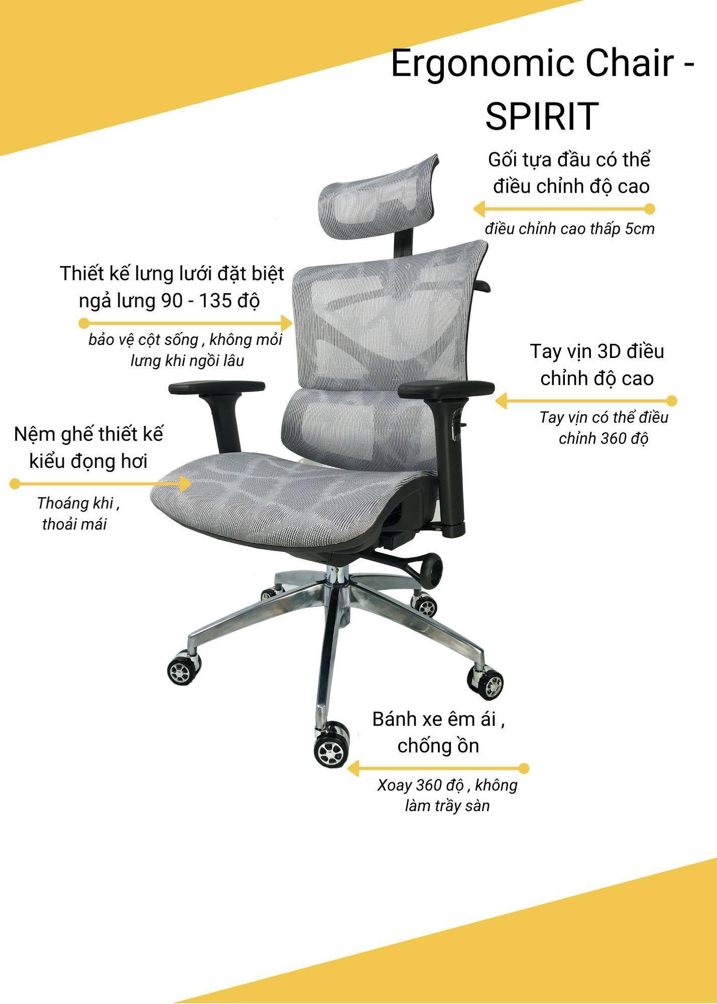 Ghế Giám Đốc HESA Ghe giam doc luoi HESA.jpgm