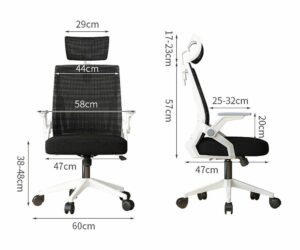 large ghe van phong lung cao tua dau tay gap mau trang xiaomi manson ergonomic 8 11d3199ac1