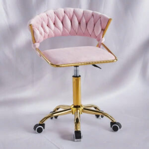 Ghế làm việc/ghế quầy thấp chân xoay mạ vàng GX-641XVS 3 noi that phong van