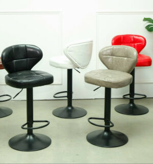 Ghế quầy bar nệm da xoay 360 độ VN-SP135 5 ghe quay bar nem da nhieu mau vahaco d838 2