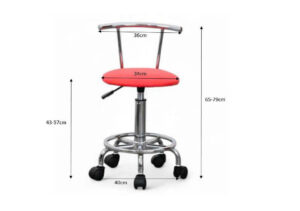 GHẾ SPA NAIL PV-015TT NỆM SIMILI CHÂN THÉP MẠ CHROME 11 z6701049276387 e9784322f2538b4beabd3688a97d9fce