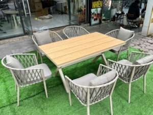 Ghế cafe ngoài trời hợp kim nhôm GSV-AV12DP 3 21.7