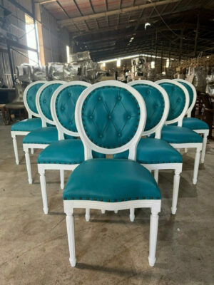 GHẾ LOUIS TRẮNG – ĐỆM DA XANH NGỌC CAO CẤP GL-XN025 5 70 768x1024 1