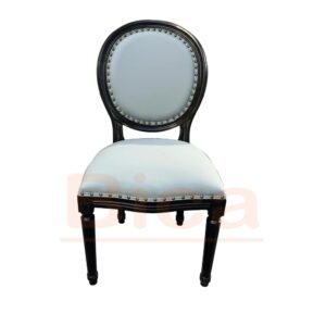 GHẾ LOUIS TRẮNG – ĐỆM DA XANH NGỌC CAO CẤP GL-XN025 4 Ghe luosi khong tay 1