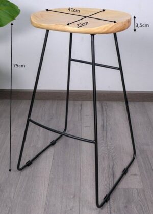 Ghế quầy bar Tractor chân sắt mặt gỗ thông 17 z5254862277183 84d45da87d8b3ae419329de81c71f479