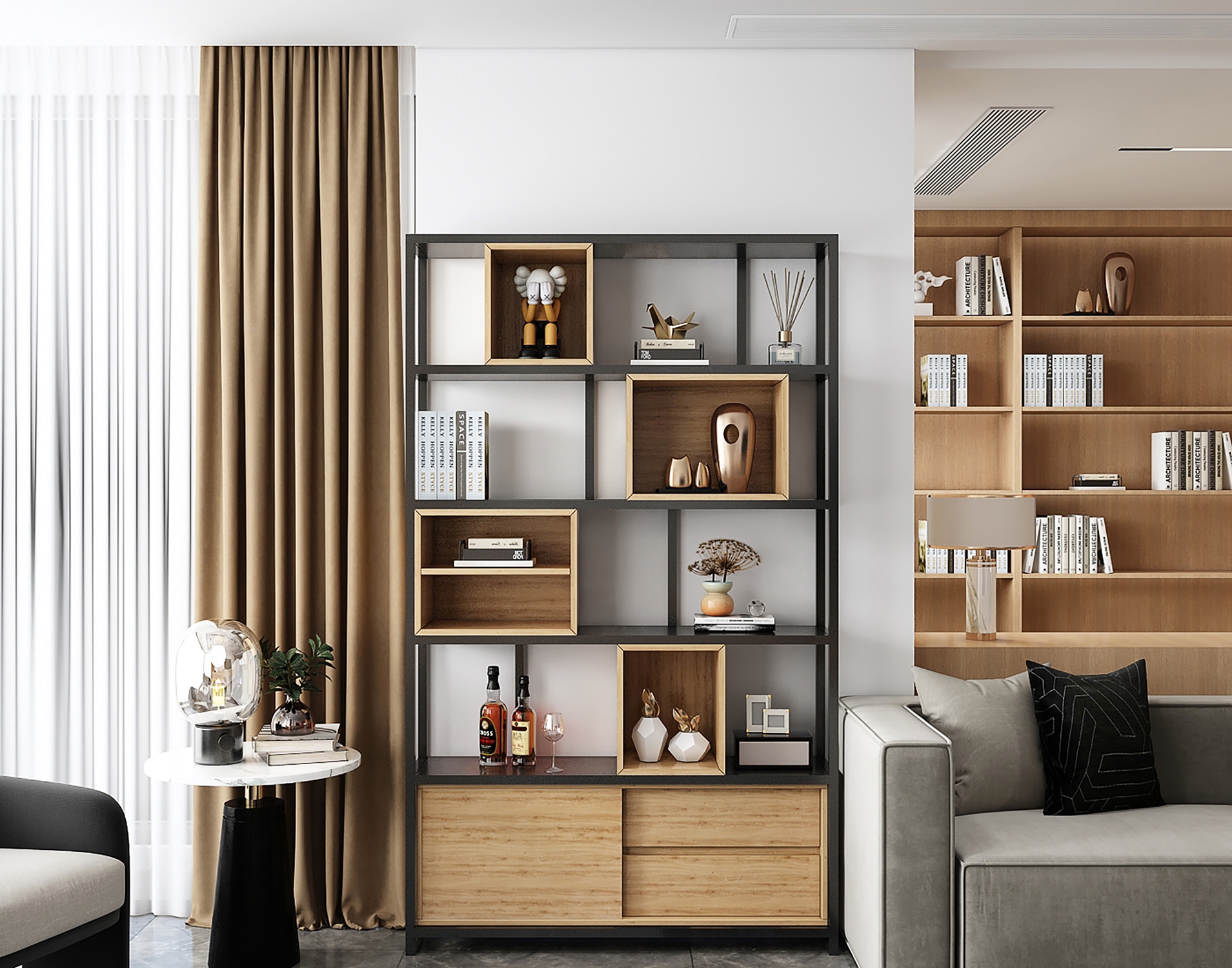 Biến Hóa Không Gian - Cách lựa chọn Kệ decor / kệ trang trí/ kệ sách Ấn Tượng