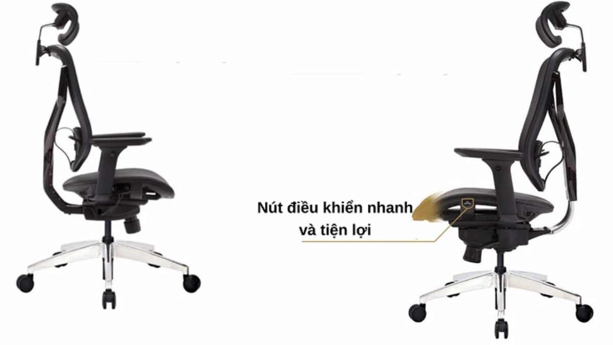 Top ghế công thái học trên thị trường – Giải pháp tối ưu cho sức khỏe người làm việc hiện đại