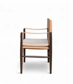 GHẾ CAFE KHUNG SẮT GIẢ GỖ NỆM DA CÔNG NGHIỆP PV-JC194 13 z7055115268061 1a056822e8e2a9df8275117b62379046