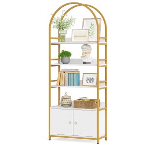 KỆ SÁCH - KỆ TRANG TRÍ KHUNG SẮT VÒNG CUNG KS-VN50