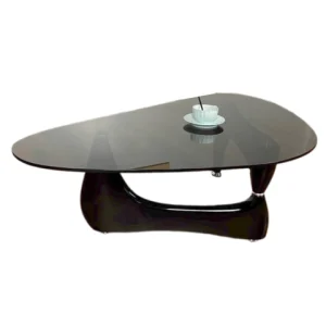 Bàn trà mặt kính cường lực nhập khẩu BSF-BT033A 4 ban tra nugochi chan nhua composit mat kinh cuong luc nhap khau bnk 06