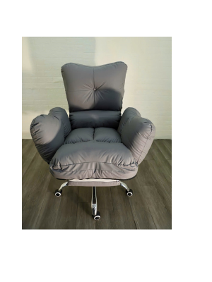 Ghế chống gù lưng văn phòng – Giải pháp hoàn hảo cho sức khỏe nhân viên hiện đại 11 Ghế làm việc bọc nệm êm ái ngã nằm kèm gác chân GX-PV152VS