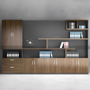 Tủ văn phòng tủ trang trí theo yêu cầu THS259