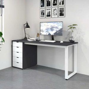 Bàn IKEA Góc L 2 Hộc Tủ - IK4