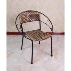 Ghế Cafe Ngoài Trời Nhựa Đan Giả Mây PV-VS220